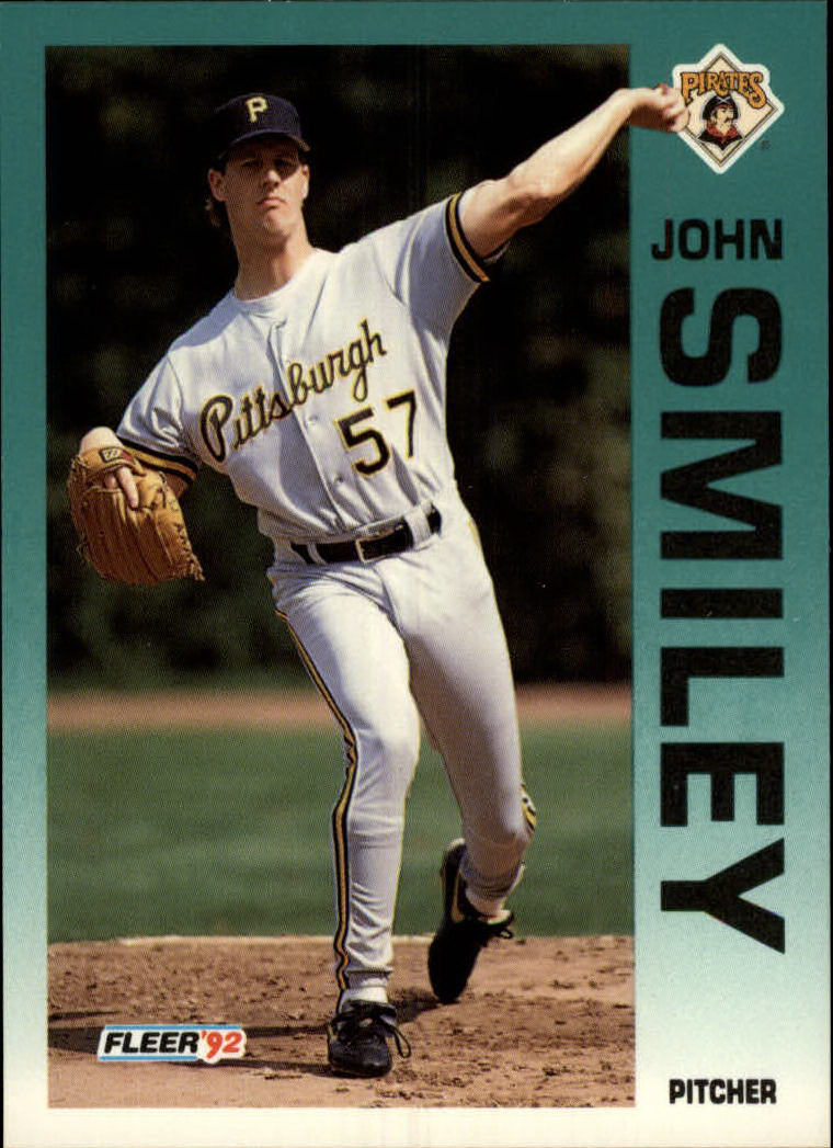 1992 Fleer #567 John Smiley