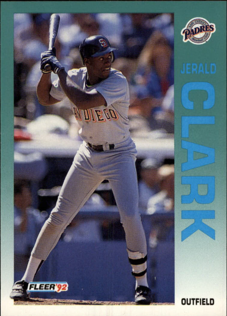 1992 Fleer #601 Jerald Clark