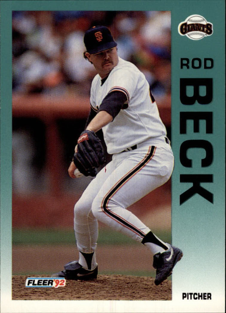 Buy Rod Beck Cards Online  Rod Beck Baseball Price Guide - Beckett