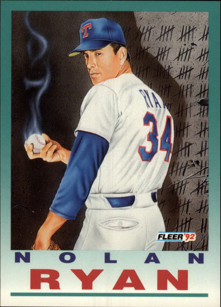 1992 Fleer #710 Nolan Ryan PV