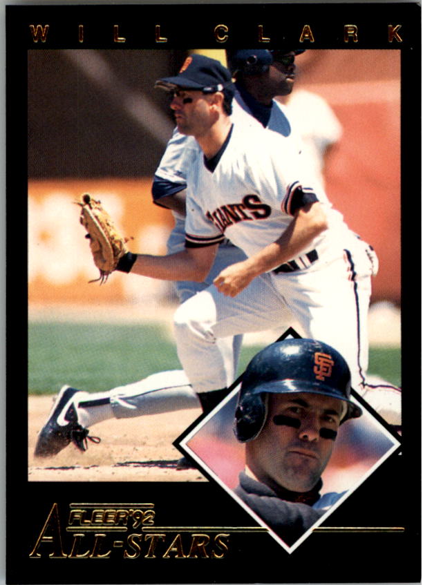 1992 Fleer Baseball "All-Stars" Insert Cards - Picture 25 of 46
