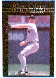 1992 Fleer Clemens #10 Roger Clemens/Blood, Sweat and Tears