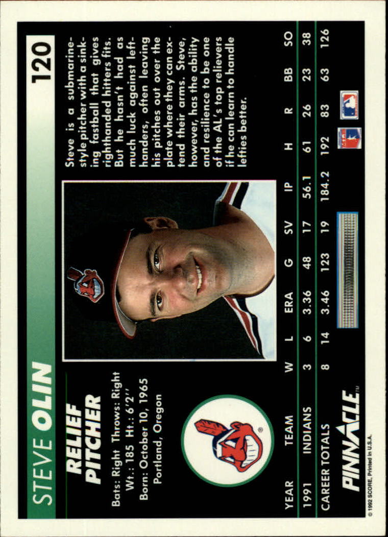 A5747- 1992 Pinnacle Baseball #S 1-250 + Rookies -du Pick- 15 + Gratis US Schiff - Bild 239 von 499