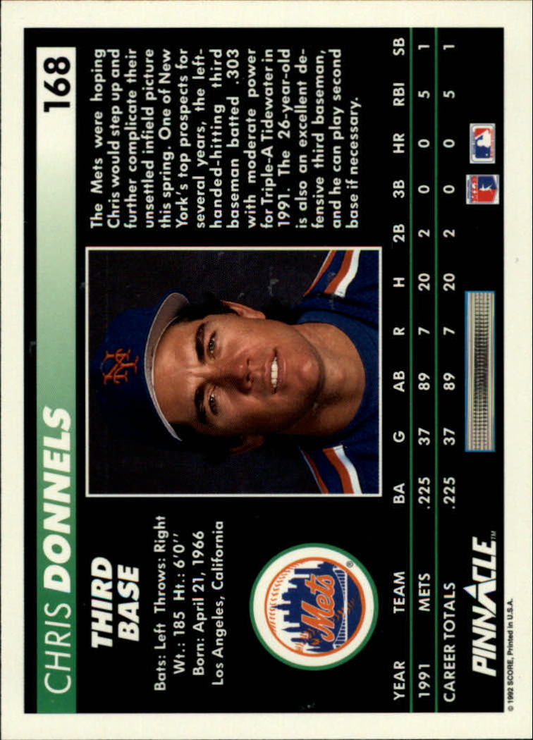 A5747- 1992 Pinnacle Baseball #S 1-250 + Rookies -du Pick- 15 + Gratis US Schiff - Bild 335 von 499