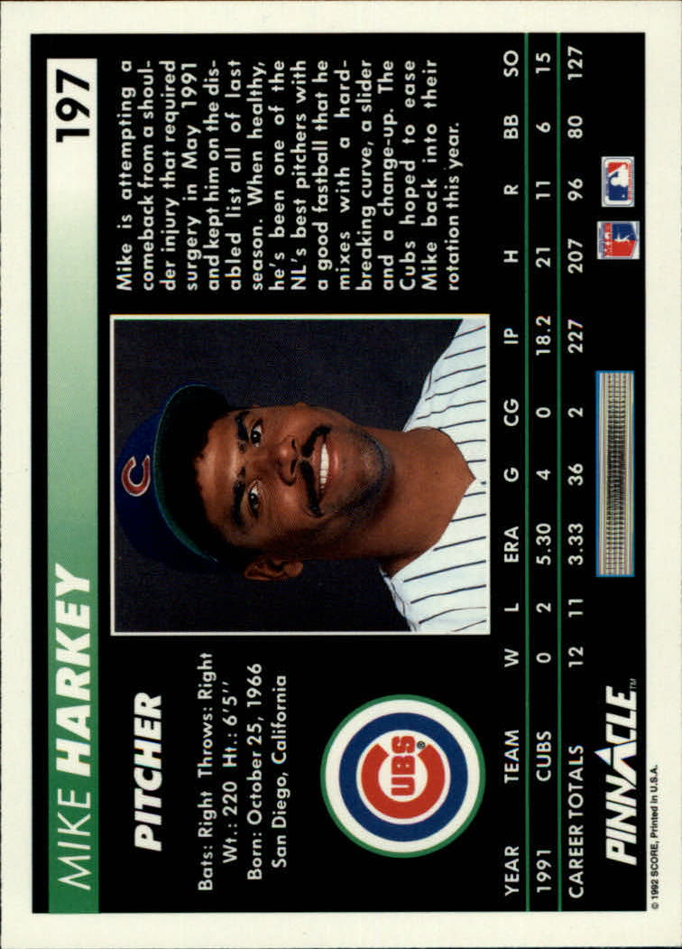 A5747- 1992 Pinnacle Baseball #S 1-250 + Rookies -du Pick- 15 + Gratis US Schiff - Bild 393 von 499