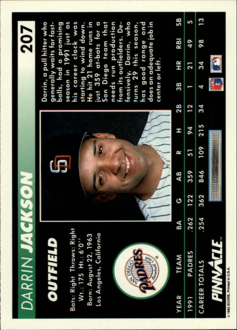 A5747- 1992 Pinnacle Baseball #S 1-250 + Rookies -du Pick- 15 + Gratis US Schiff - Bild 413 von 499
