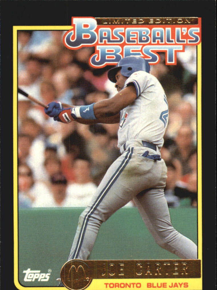 Joe Carter Toronto Blue Jays #29