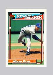1992 Topps Micro #4 Nolan Ryan RB