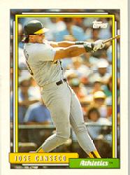 1992 Topps Micro #100 Jose Canseco