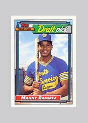 1992 Topps Micro #156 Manny Ramirez RC