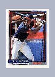 1992 Topps Micro #219 Jerry Browne