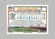 1992 Topps Micro #242 Mike Mussina back image