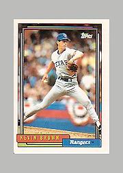 1992 Topps Micro #297 Kevin Brown