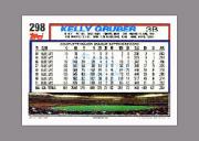 1992 Topps Micro #298 Kelly Gruber back image