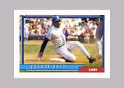 1992 Topps Micro #320 George Bell