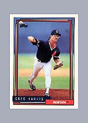 1992 Topps Micro #468 Greg Harris