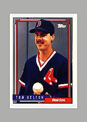 1992 Topps Micro #708 Tom Bolton