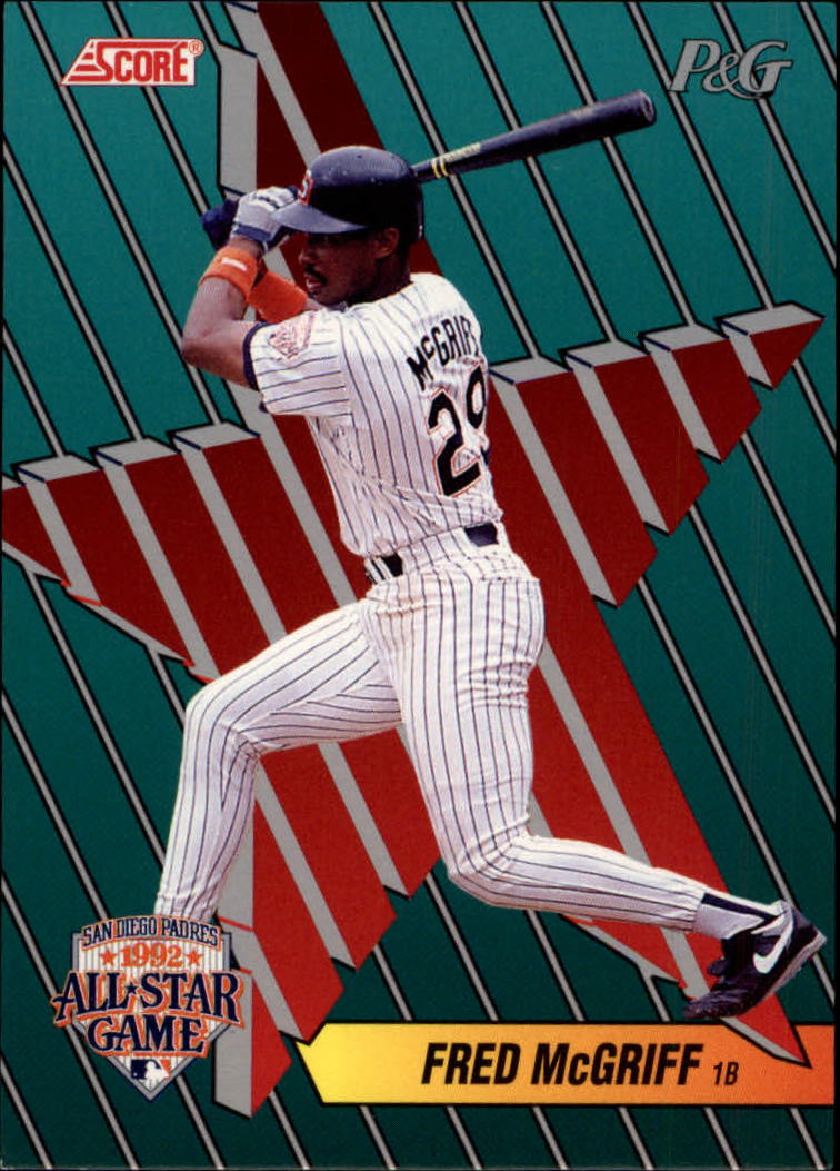1992 Score Procter and Gamble #11 Fred McGriff