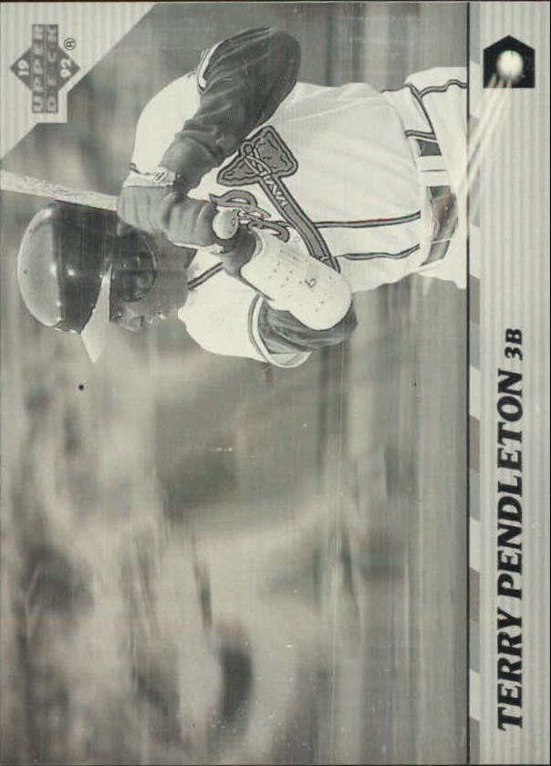 1992 Upper Deck Team MVP Holograms #39 Terry Pendleton