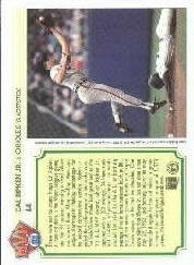 1992 Upper Deck Team MVP Holograms #44 Cal Ripken back image