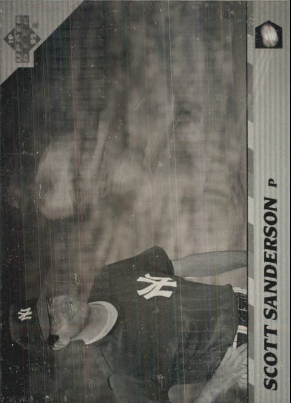 1992 Upper Deck Team MVP Holograms #47 Scott Sanderson