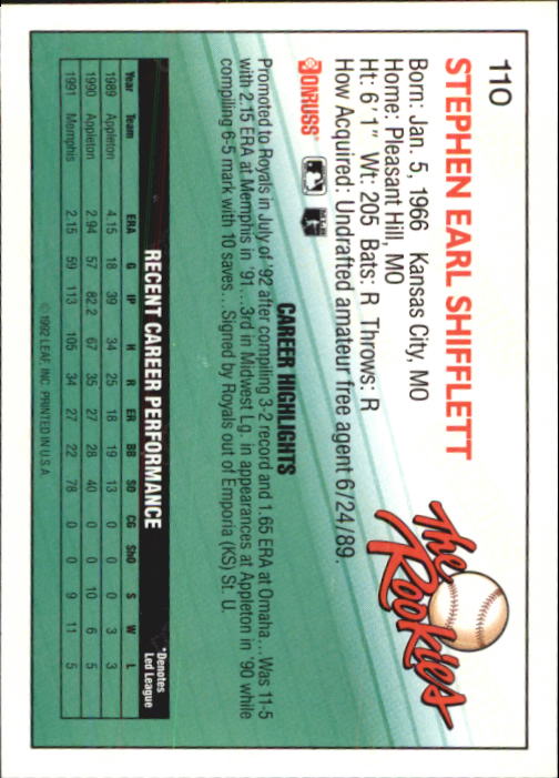 A3296- 1992 Donruss Rookies Baseball Card #s 1-132 -You Pick- 15+ FREE US SHIP - Picture 155 of 183