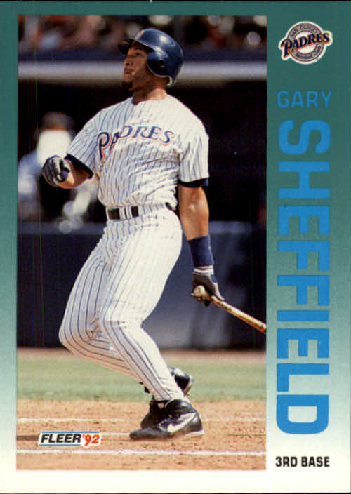 1992 Fleer Update #125 Gary Sheffield