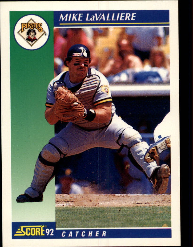 1992 Score #38 Mike LaValliere