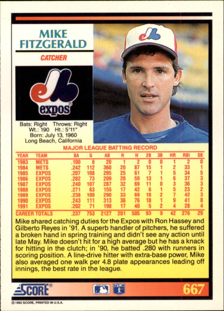 Sports Card Back
