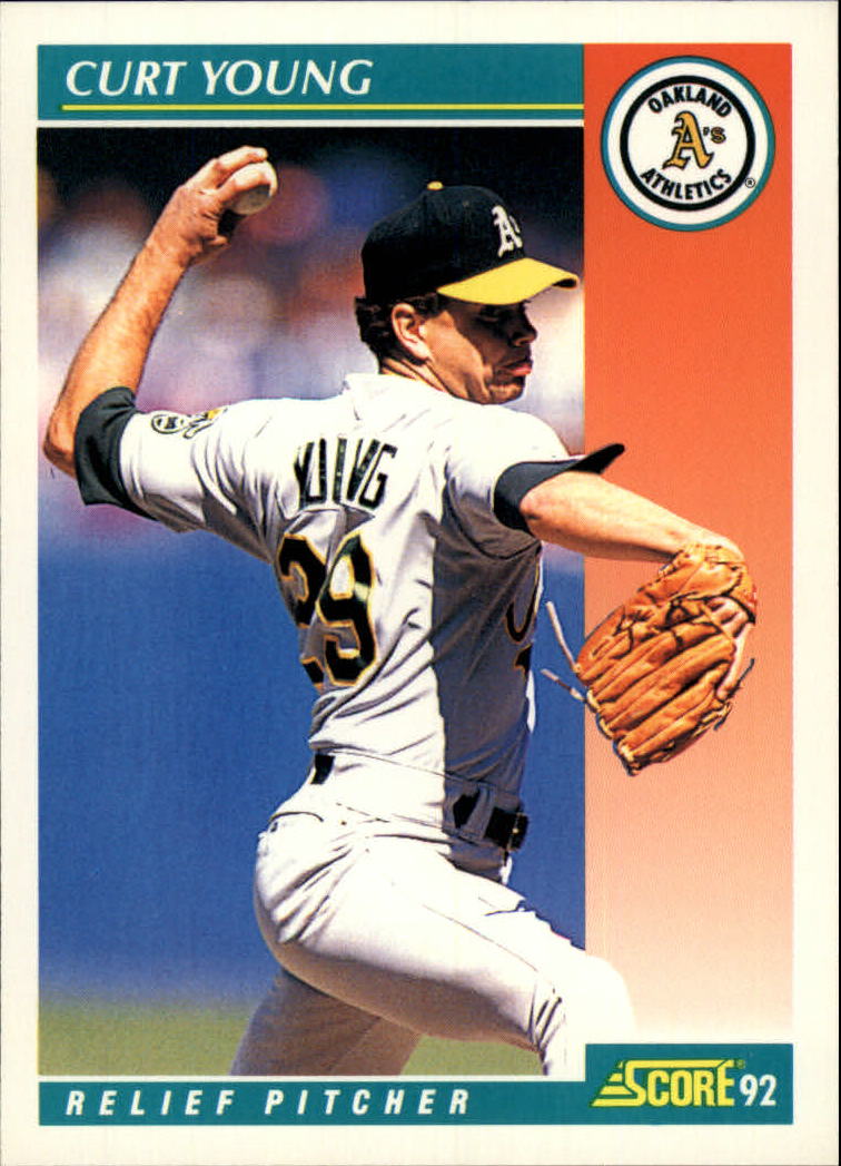 1992 Score #722 Curt Young