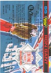 1992 Stadium Club Dome #55 Ron Gant back image