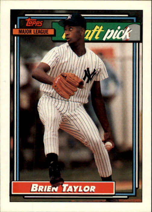 1992 Topps #6 Brien Taylor RC