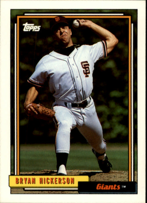 1992 Topps #8 Bryan Hickerson RC