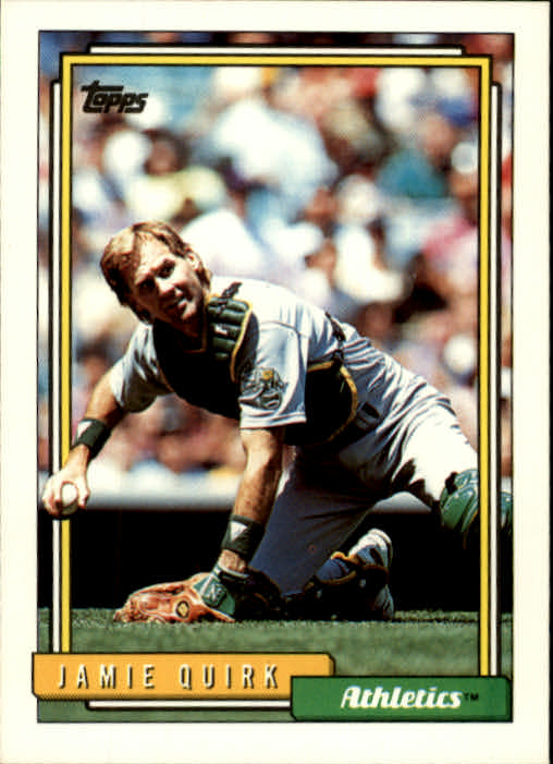 1992 Topps #19 Jamie Quirk