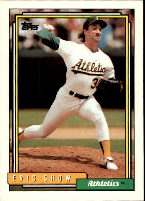 1992 Topps #738 Dennis Eckersley - NM-MT