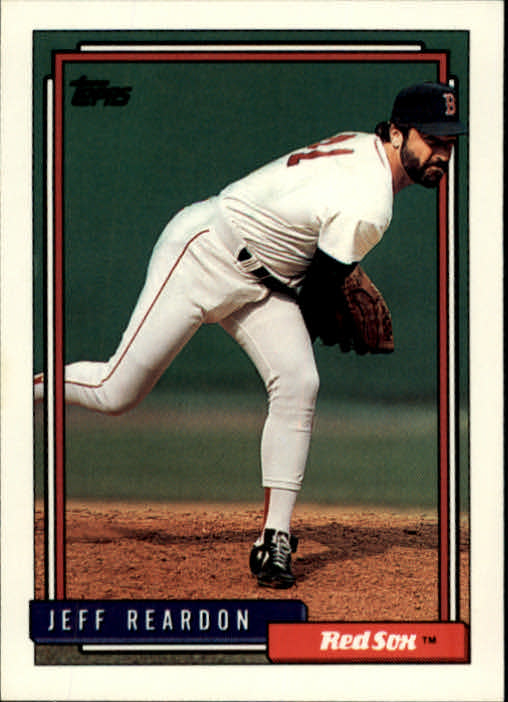 1992 Topps #182 Jeff Reardon