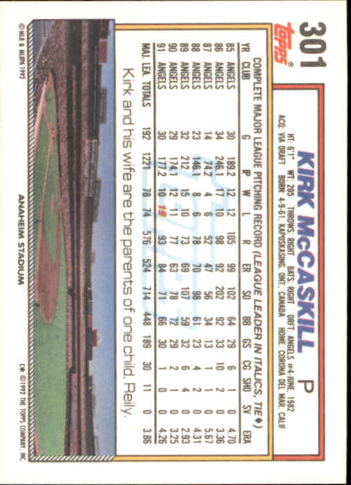 Sports Card Back
