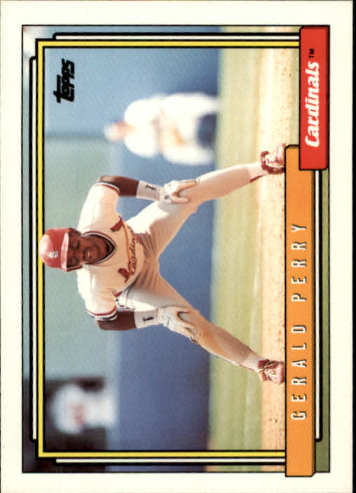 1992 Topps #498 Gerald Perry