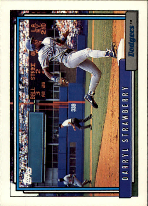 Darryl Strawberry 1986 Topps Baseball Card