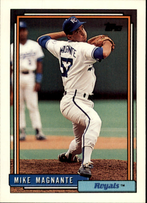 1992 Topps #597 Mike Magnante RC