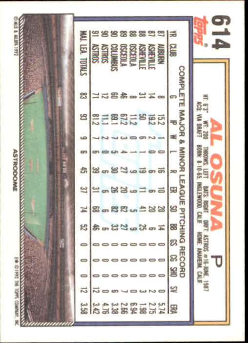 Sports Card Back