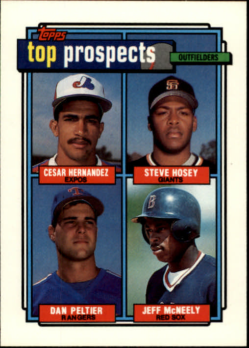 1992 Topps #618 Cesar Hernandez/Steve Hosey/Jeff McNeely/Dan Peltier