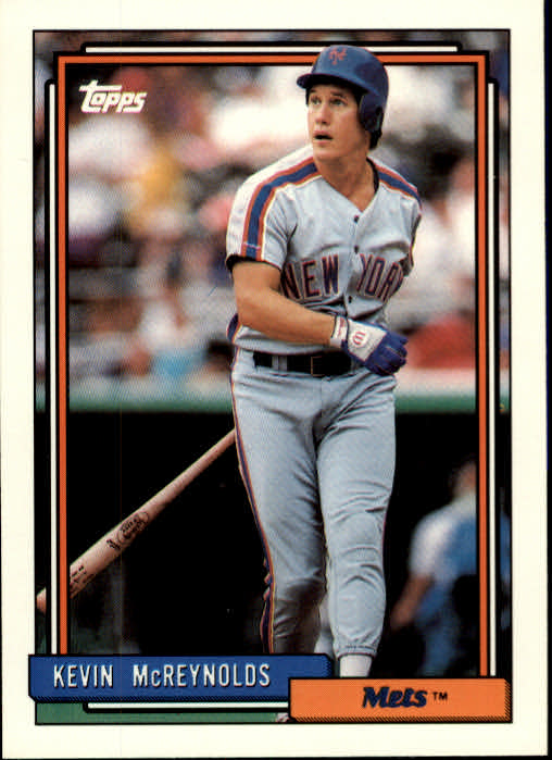 1992 Topps #625 Kevin McReynolds