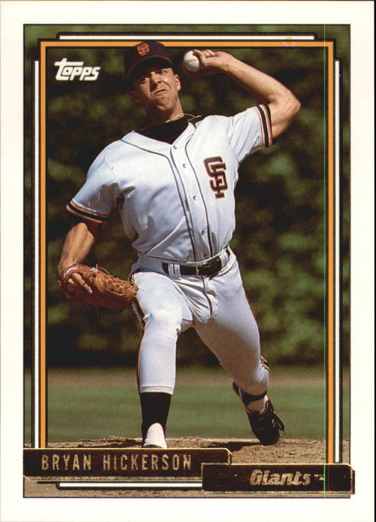 1992 Topps Gold #8 Bryan Hickerson RC