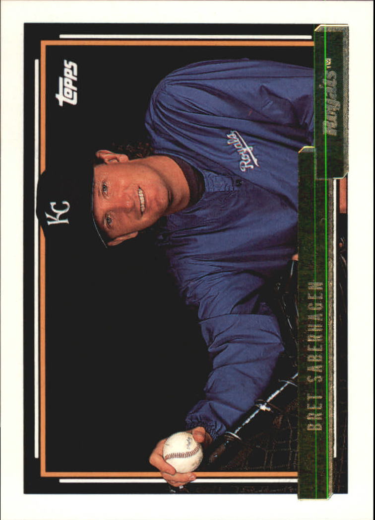 B0600- 1992 Topps Gold Baseball Card #s 1-250 -You Pick- 15+ FREE US SHIP - Picture 134 of 473