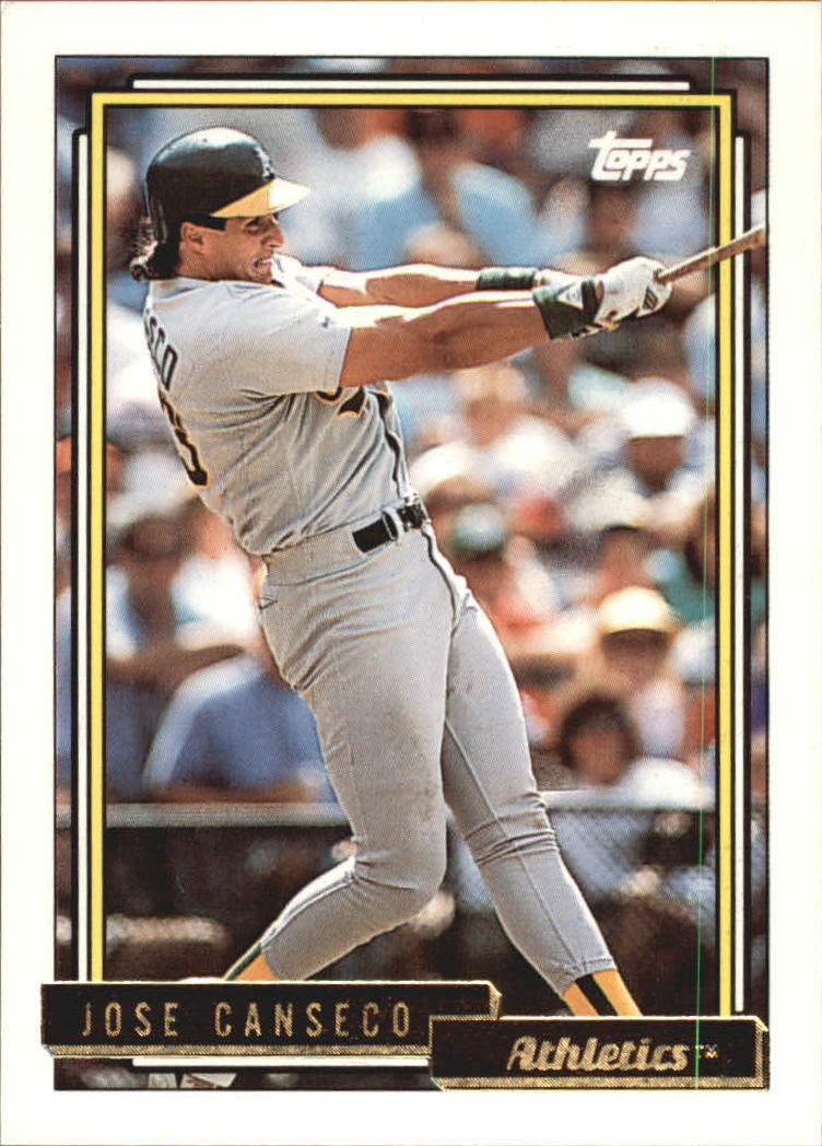 1992 Topps Gold #100 Jose Canseco