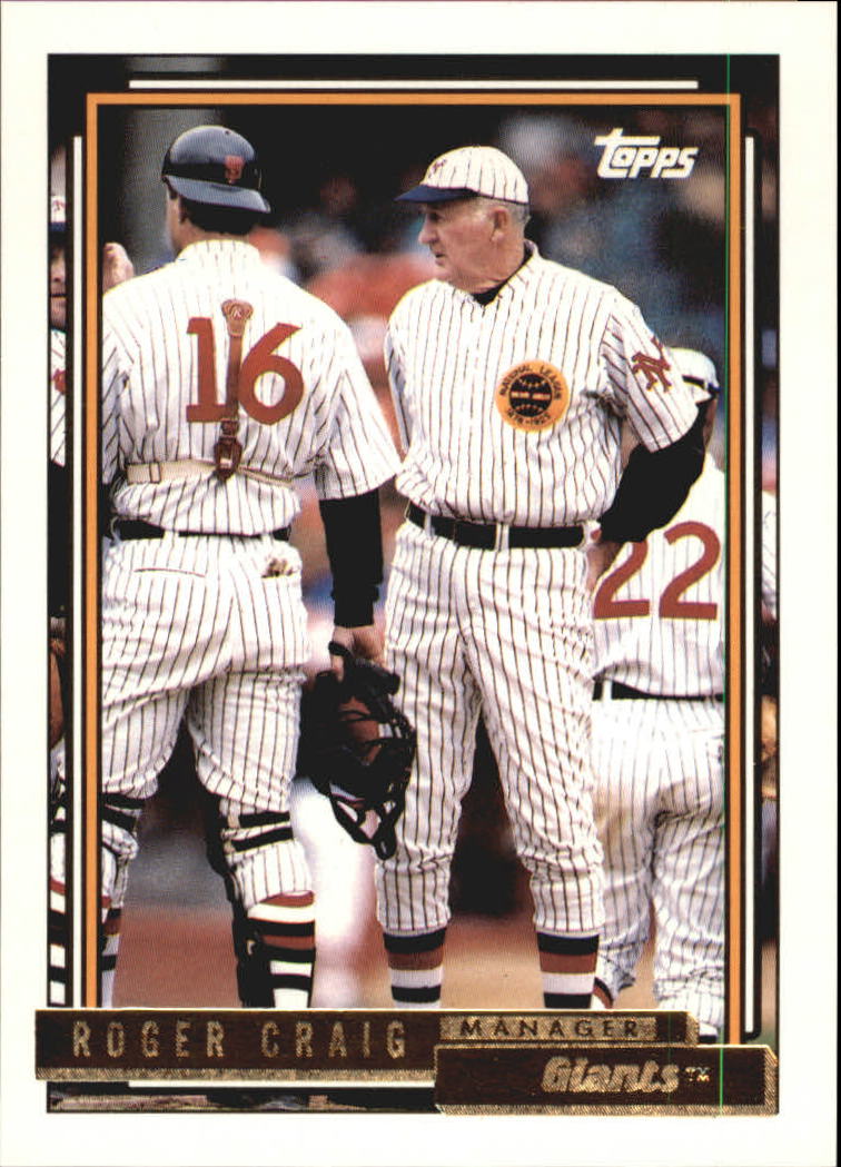 B0600- 1992 Topps Gold Baseball Card #s 1-250 -You Pick- 15+ FREE US SHIP - Picture 200 of 473