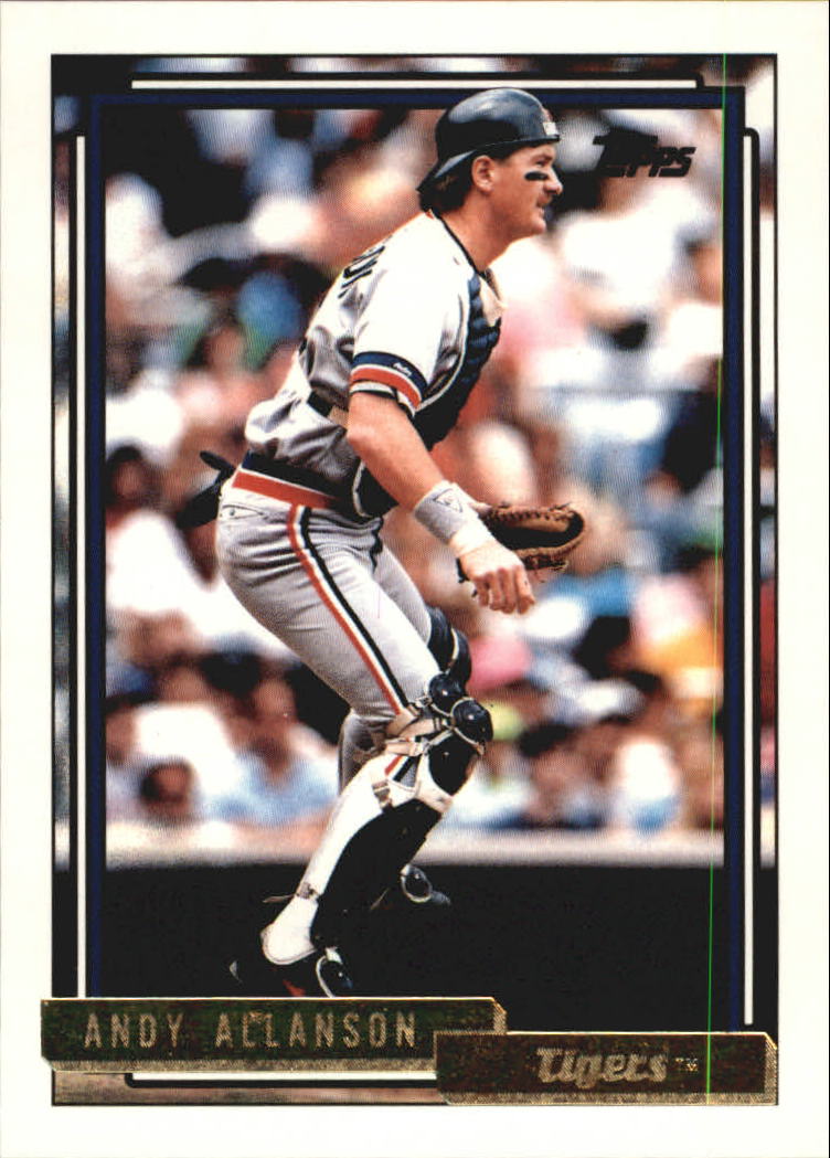 1992 Topps Gold #167 Andy Allanson