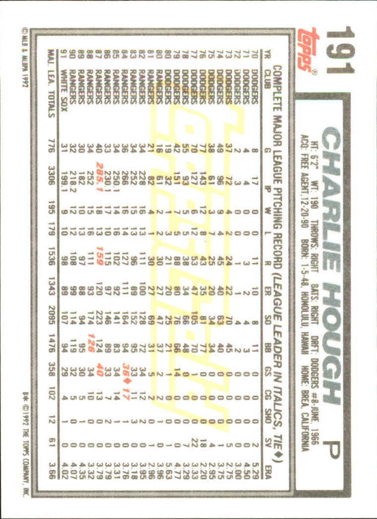 B0600- 1992 Topps Gold Baseball Card #s 1-250 -You Pick- 15+ FREE US SHIP - Picture 359 of 473