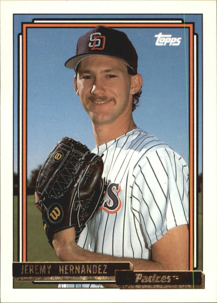 B0600- 1992 Topps Gold Baseball Card #s 1-250 -You Pick- 15+ FREE US SHIP - Picture 396 of 473